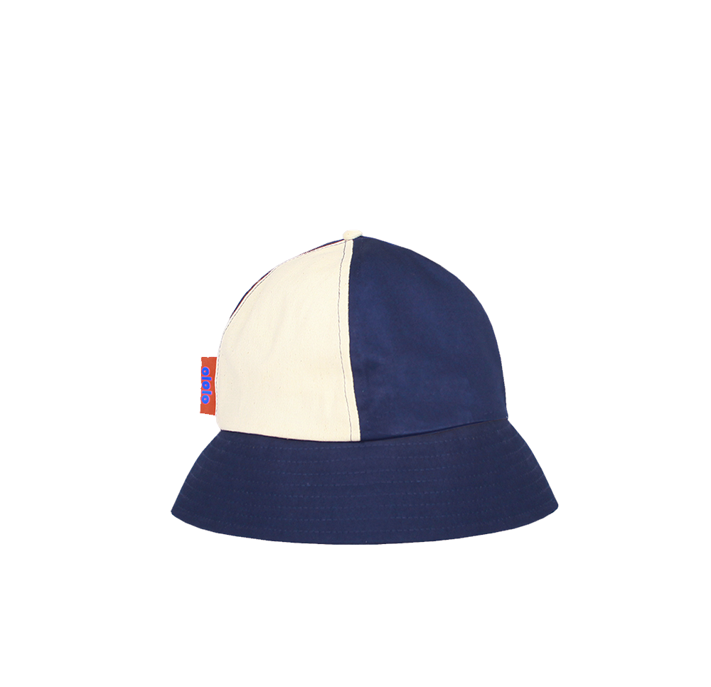 ave 64 bucket hat | navy off white