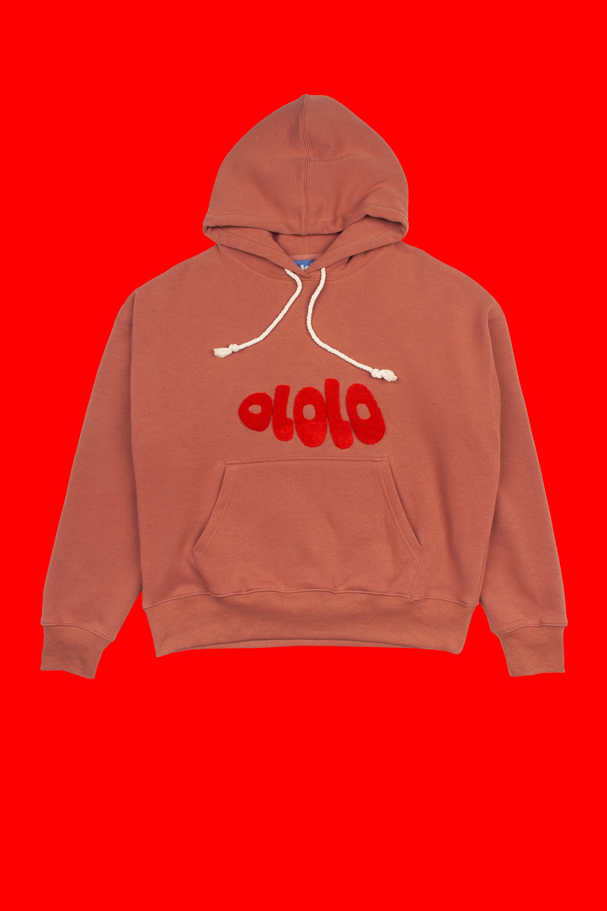 Super (En français) Cozy Logo Hoodie - Clay