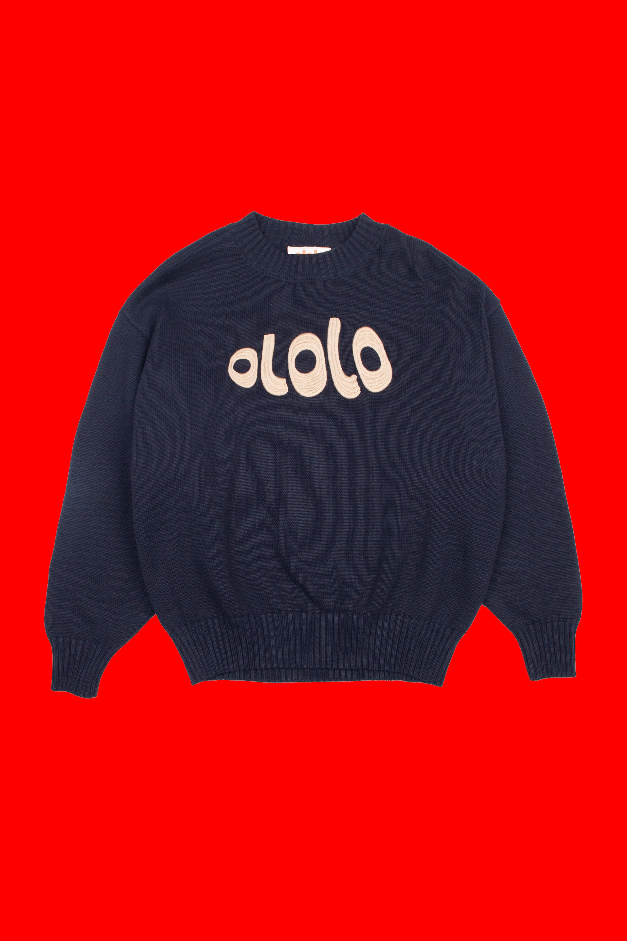 Logo Knit Sweater