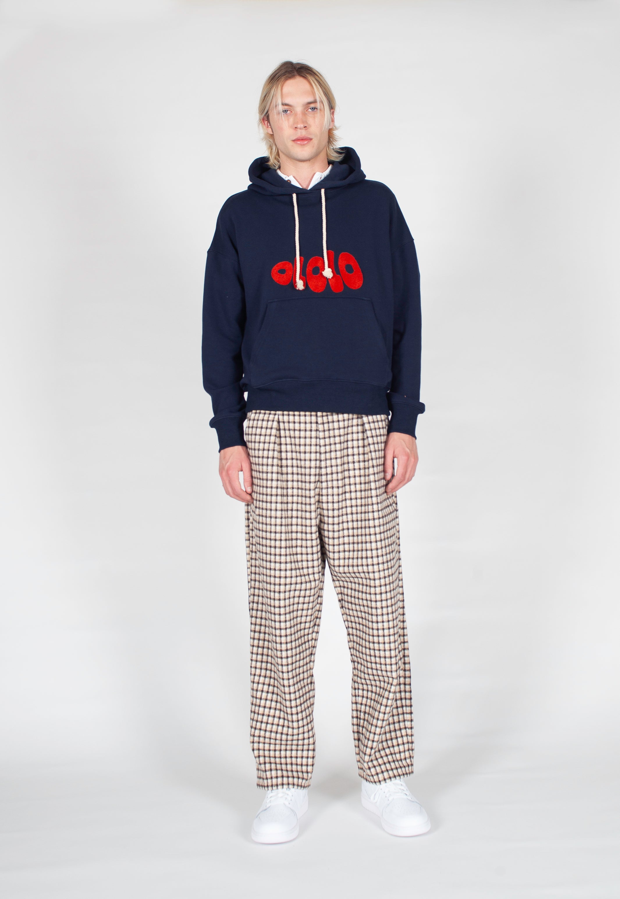 Super (En français) Cozy Logo Hoodie - Navy