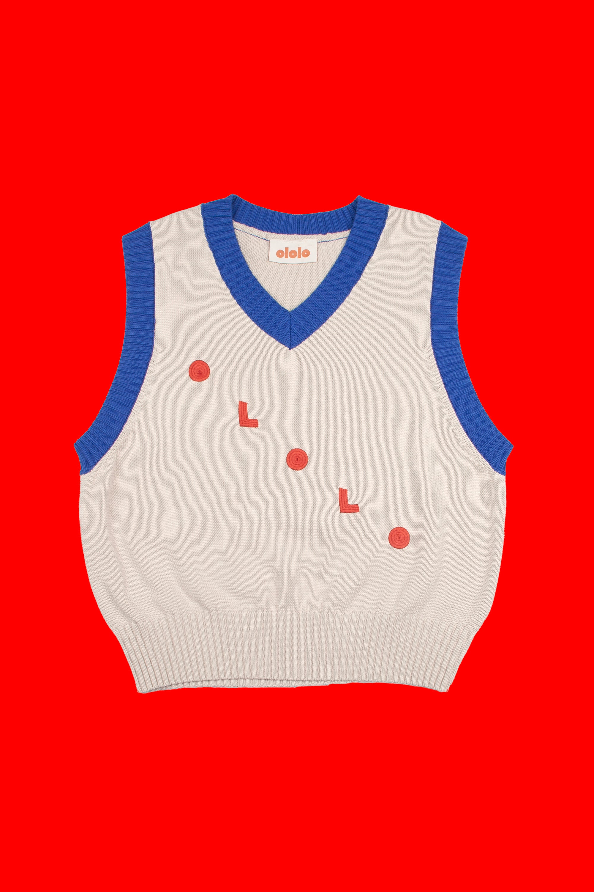 Vee-Neck Logo Vest