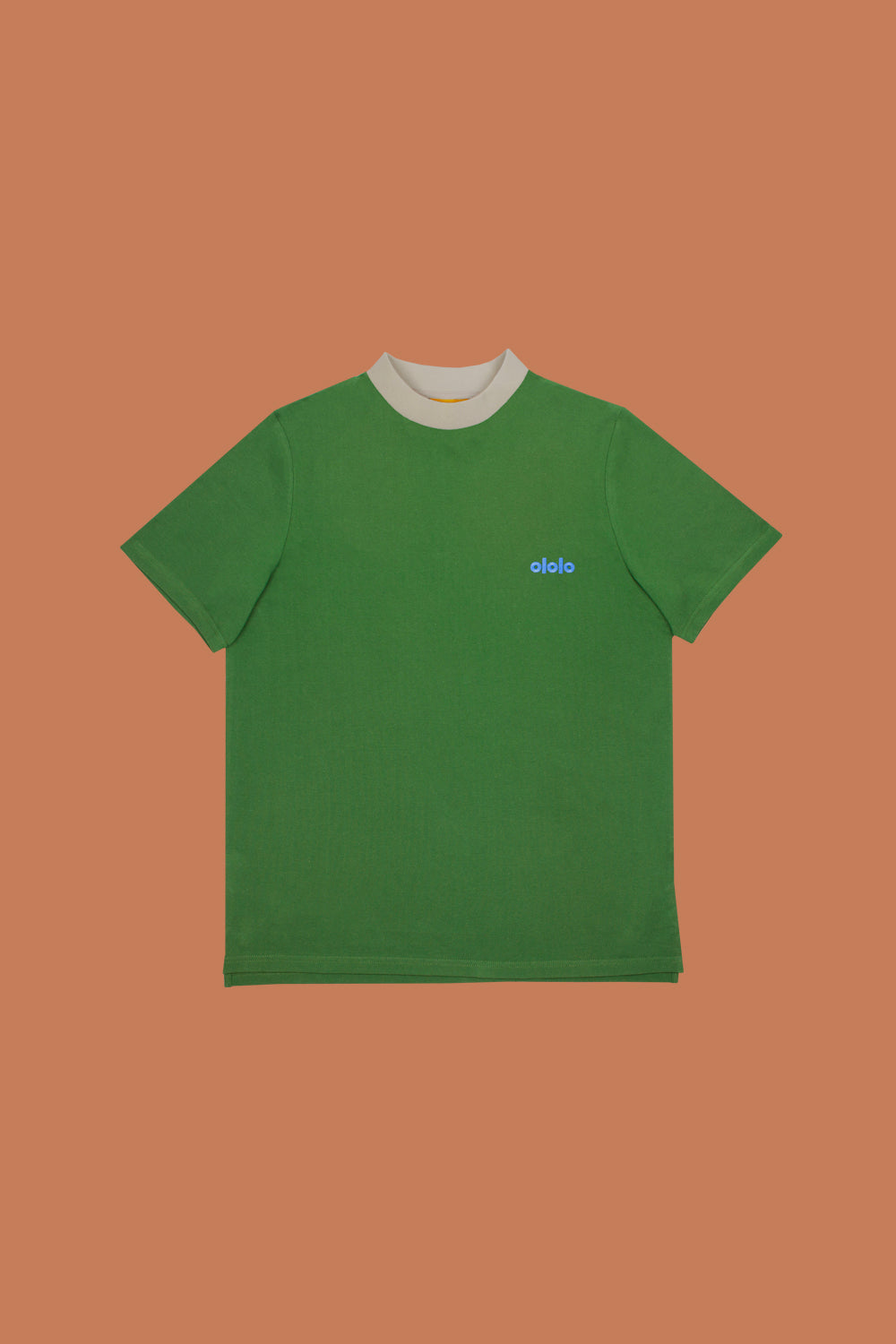 seco mock neck | green